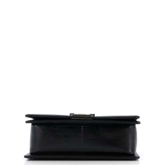 Chanel Boy Flap Bag Python Old Medium Black - Picture 5 of 9